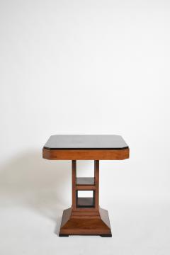 Amsterdam school pedestal table 1920s  - 4823646