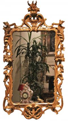 An 18th Century English Chippendale Giltwood Mirror - 3340338