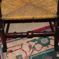 An 18th Century English Elmwood Set of Ten Side and Two Arm Spindle Back Chairs - 3236616