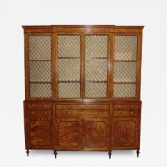 An 18th Century English Satinwood Breakfront - 3527758