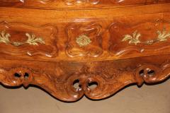 An 18th Century French Louis XV Walnut Two Drawer Commode - 3501074