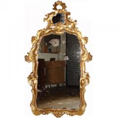 An 18th Century High Rococo Italian Giltwood Mirror - 3340552