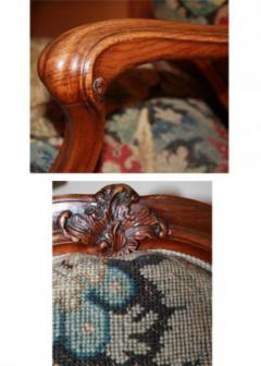 An 18th Century Italian Louis XV Style Walnut Armchair - 3353627