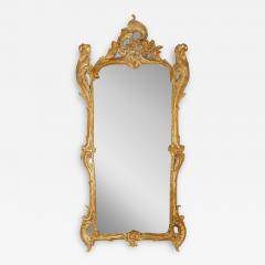 An 18th Century Italian Transitional Rococo Giltwood Mirror - 3342784