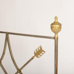 An 18th Century Italian unique king size scroll iron bed - 1681094