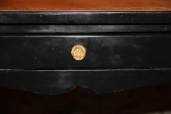 An 18th Century Louis XV Black Lacquered Side Table - 3656832