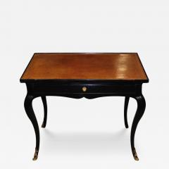 An 18th Century Louis XV Black Lacquered Side Table - 3664418