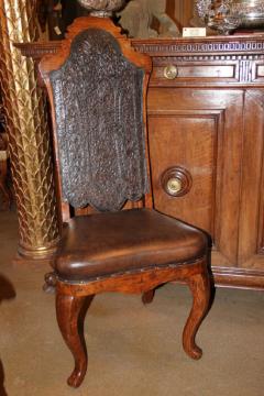 An 18th Century Portuguese Oak Chair - 3554778