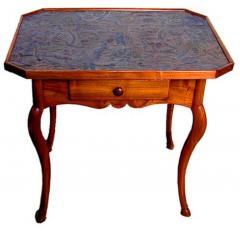 An 18th Century R gence Walnut Side Table - 3275433