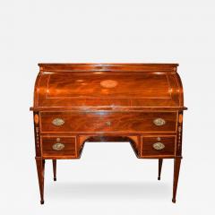 An 18th Century Swedish Northern Mahogany Cylinder Desk - 3251614