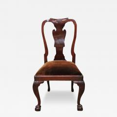 An 18th c Queen Anne Mahogany Side Chair - 3561051