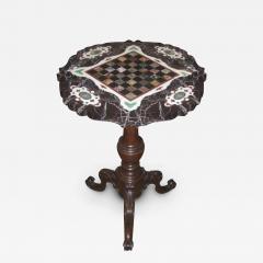 An 19th Century Italian Pietra Dura Specimen Pedestal Table - 3435490