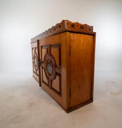 An Aesthetic Movement Ash Fiddle Back Wall Cabinet - 4192585