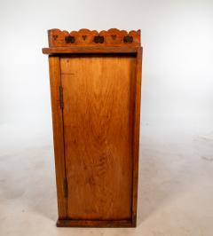 An Aesthetic Movement Ash Fiddle Back Wall Cabinet - 4192586