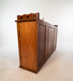 An Aesthetic Movement Ash Fiddle Back Wall Cabinet - 4192587
