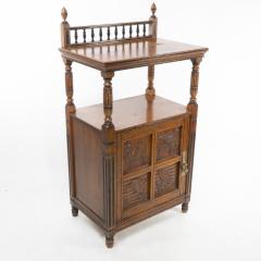 An Aesthetic Movement Oak Side Cabinet - 4192630