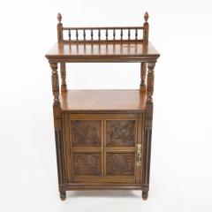 An Aesthetic Movement Oak Side Cabinet - 4192631