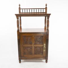 An Aesthetic Movement Oak Side Cabinet - 4192634