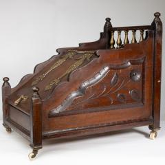 An Aesthetic Movement Walnut Coal Box - 4188992