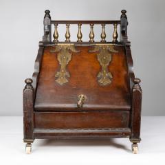 An Aesthetic Movement Walnut Coal Box - 4188993
