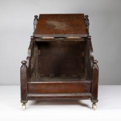 An Aesthetic Movement Walnut Coal Box - 4188996
