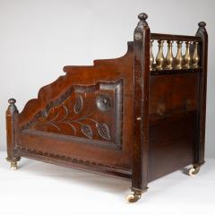 An Aesthetic Movement Walnut Coal Box - 4188997