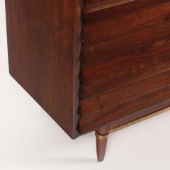 An American of Martinsville mid century modern walnut dresser circa 1960  - 3068626