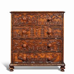 An Anglo Chinese padouk campaign chest of drawers 1868 - 3297940