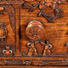 An Anglo Chinese padouk campaign chest of drawers 1868 - 3297947
