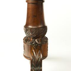 An Anglo Indian rosewood end support library table - 3004842