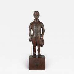 An Anglo Indian teak carving of Arthur Wellesley later the Duke of Wellington - 3342319