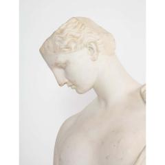 An Antique Italian Neoclassical Marble Bust of Psyche by Giuseppe Carnevale - 1313534