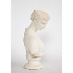 An Antique Italian Neoclassical Marble Bust of Psyche by Giuseppe Carnevale - 1313538