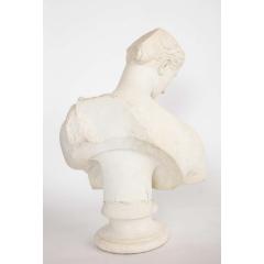 An Antique Italian Neoclassical Marble Bust of Psyche by Giuseppe Carnevale - 1313539