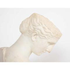 An Antique Italian Neoclassical Marble Bust of Psyche by Giuseppe Carnevale - 1313540
