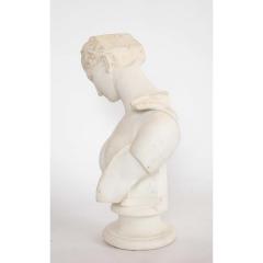 An Antique Italian Neoclassical Marble Bust of Psyche by Giuseppe Carnevale - 1313542