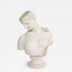 An Antique Italian Neoclassical Marble Bust of Psyche by Giuseppe Carnevale - 1314146