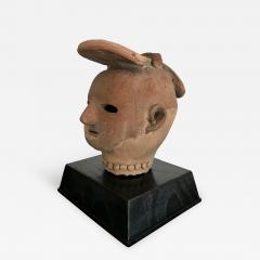 An Antique Japanese Terracotta Haniwa Figure Head - 846670