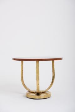 An Art Deco Bronze and Mahogany Side Table - 1576308