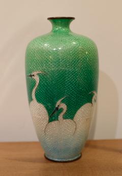 An Art Deco Cloisonee Vase circa 1930 - 4387314