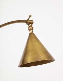 An Articulated Brass Architects Floor Lamp Circa 1960 70 - 1037232