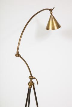 An Articulated Brass Architects Floor Lamp Circa 1960 70 - 1037236