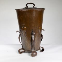 An Arts Crafts Brass Coal Bucket - 4189031