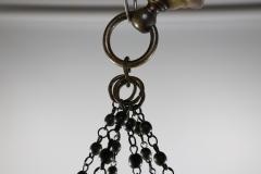 An Arts Crafts Brass Conical Shaped Lantern with Its Original Conical Shade - 4192705