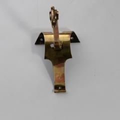 An Arts Crafts Brass Picture Rail Wall Light - 4192724