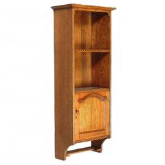 An Arts Crafts Oak Chequer Inlaid Wall Cabinet - 4192796