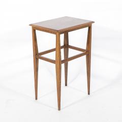 An Arts Crafts Oak Side Table with Molded Edge to the Top Shaped Legs - 4236736