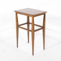 An Arts Crafts Oak Side Table with Molded Edge to the Top Shaped Legs - 4236739