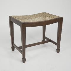 An Arts Crafts Sturdy Little Walnut Stool - 4192832