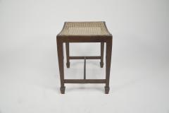 An Arts Crafts Sturdy Little Walnut Stool - 4192834